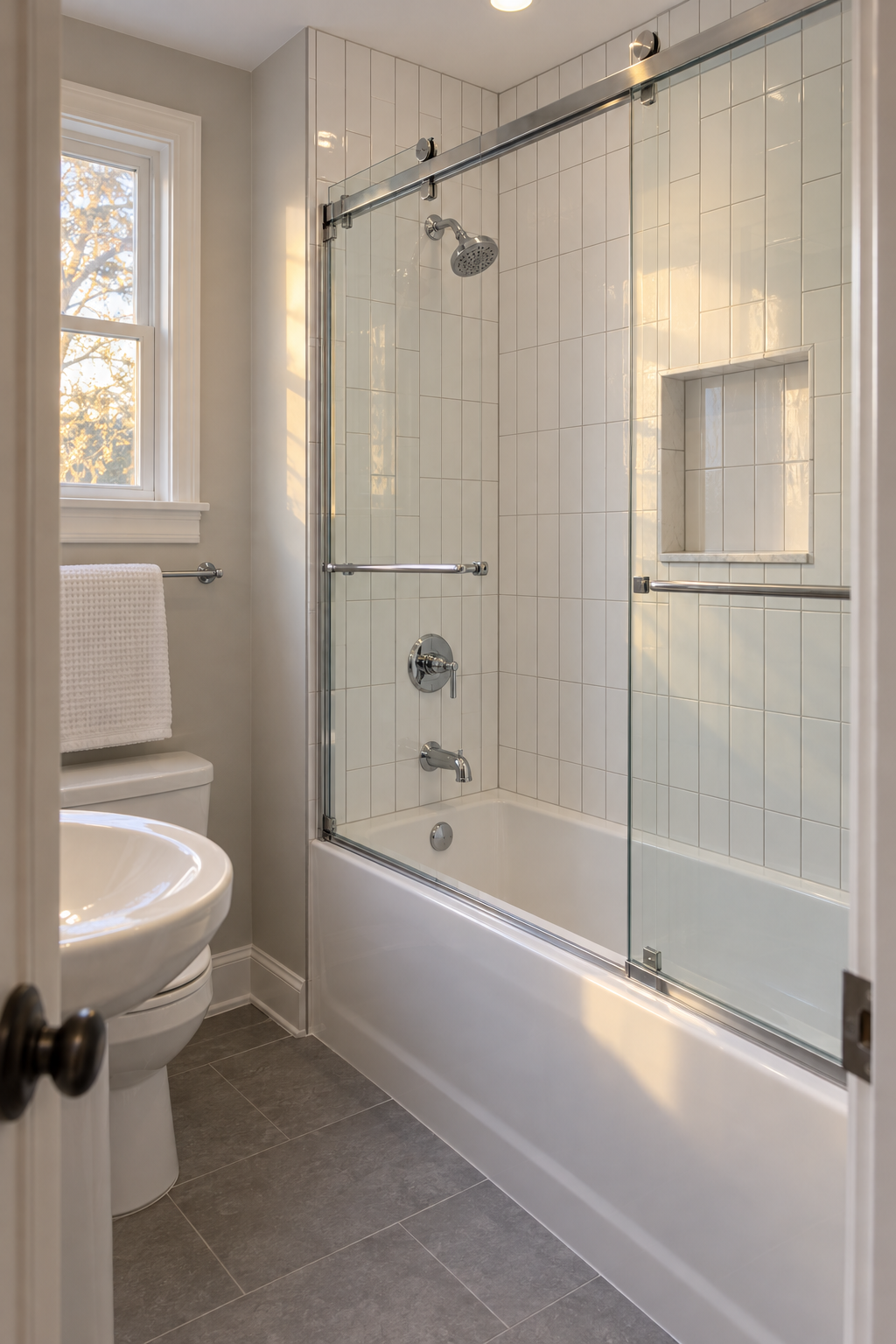 bathroom remodel in a Riverside home